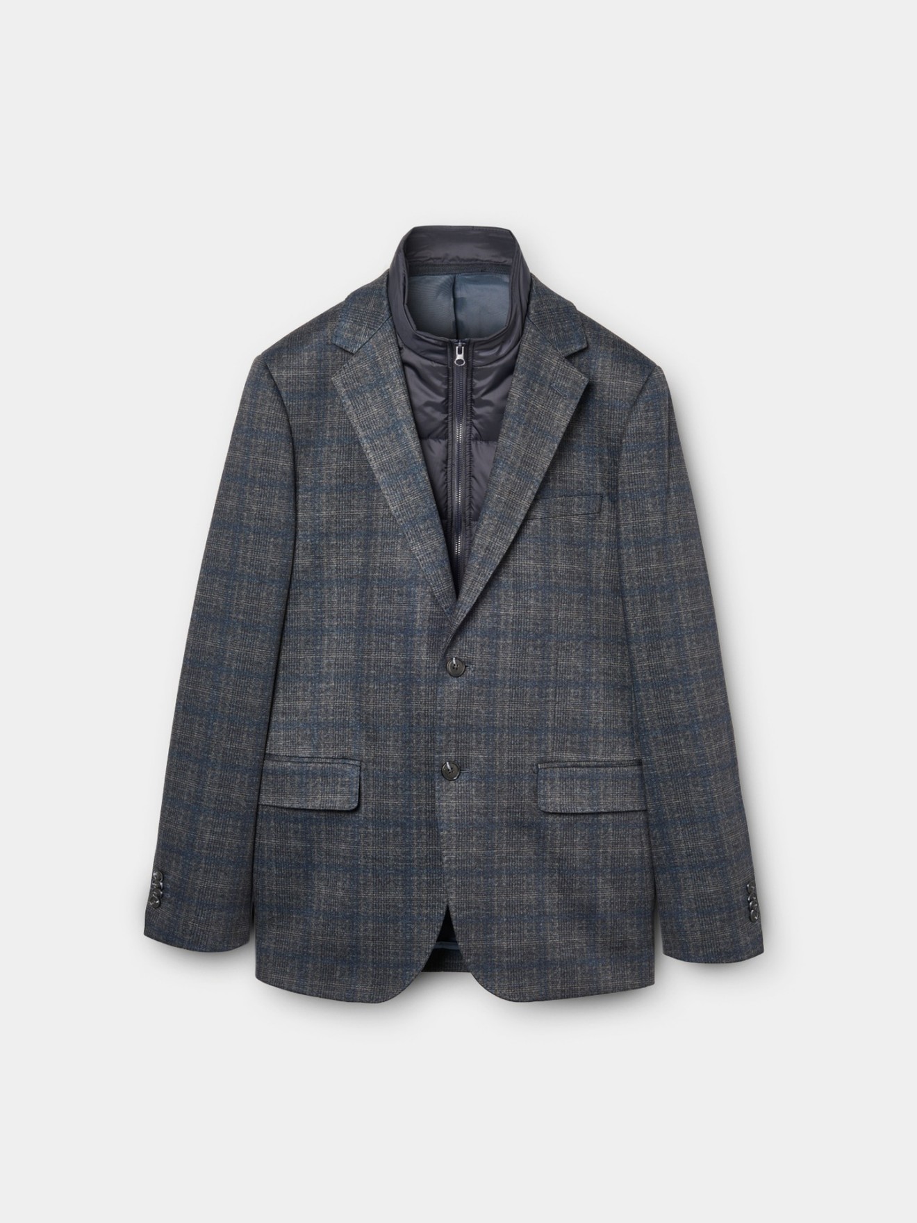 Blazer Slim Fit com Colete Interior