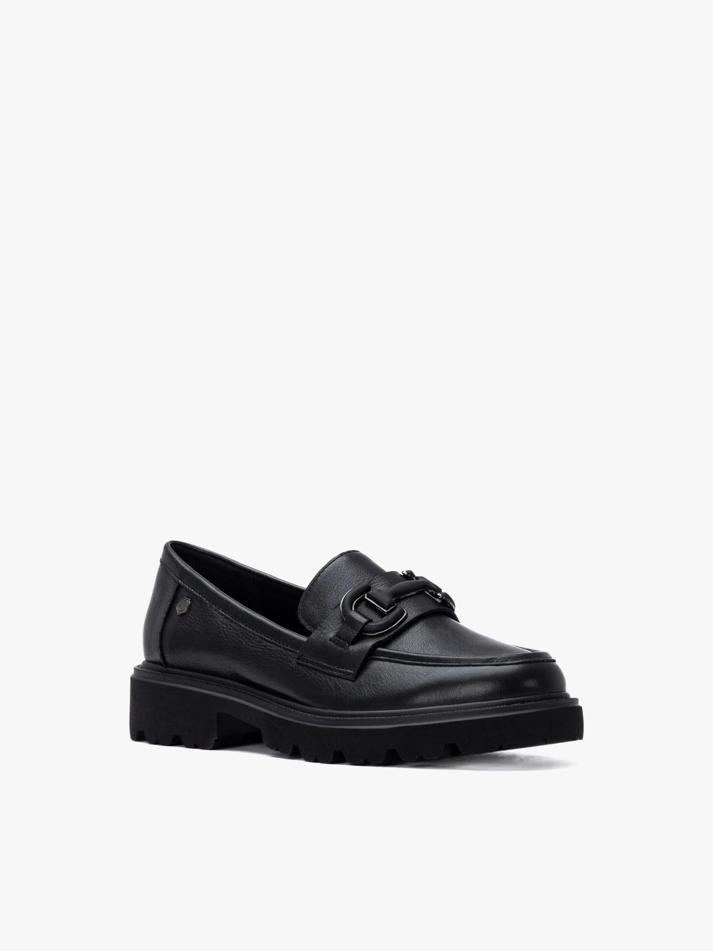 Mocassins em Pele com Sola Grossa