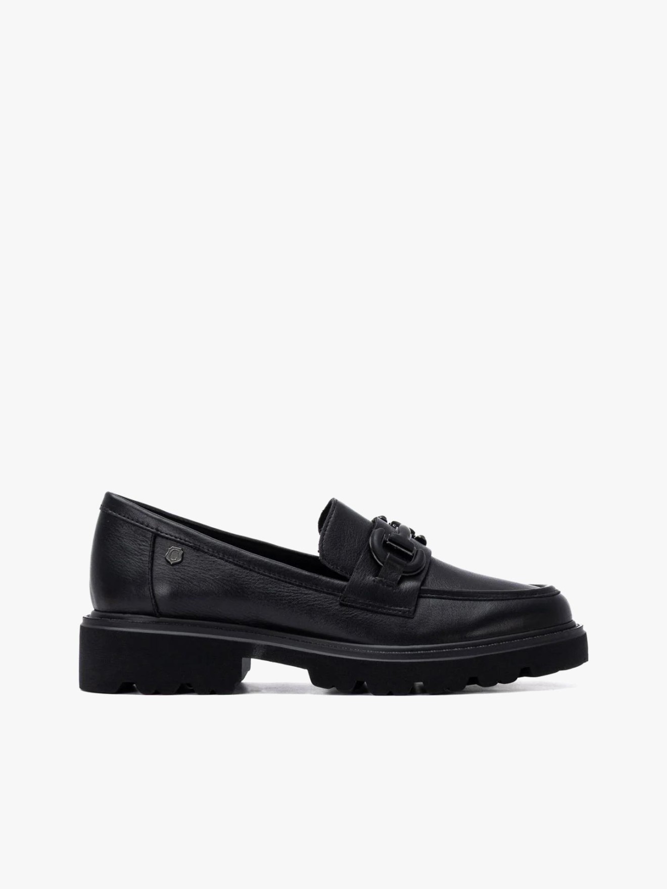 Mocassins em Pele com Sola Grossa