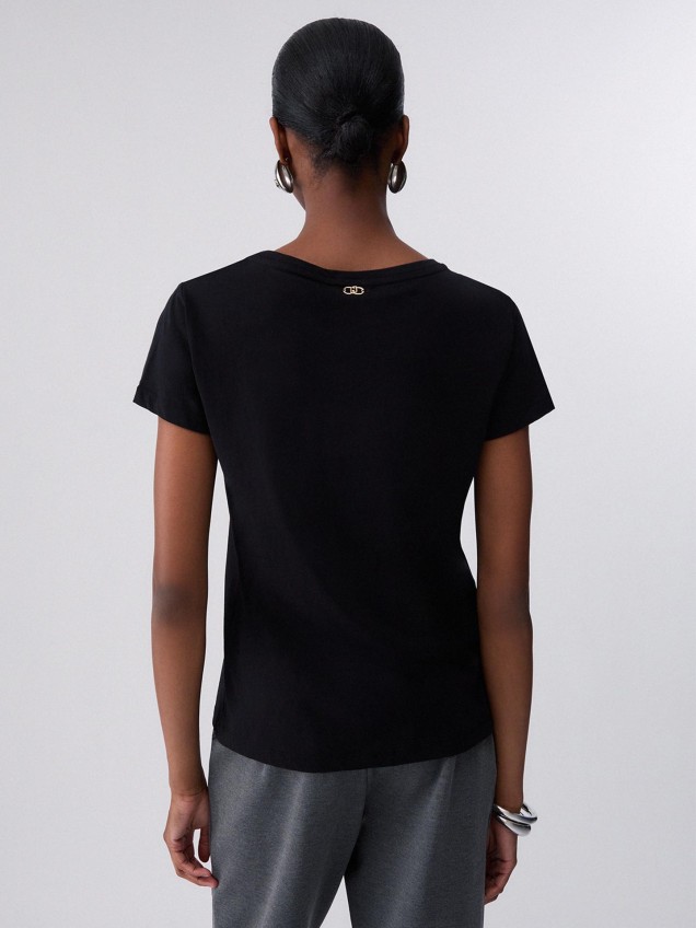 T-shirt com Estampado