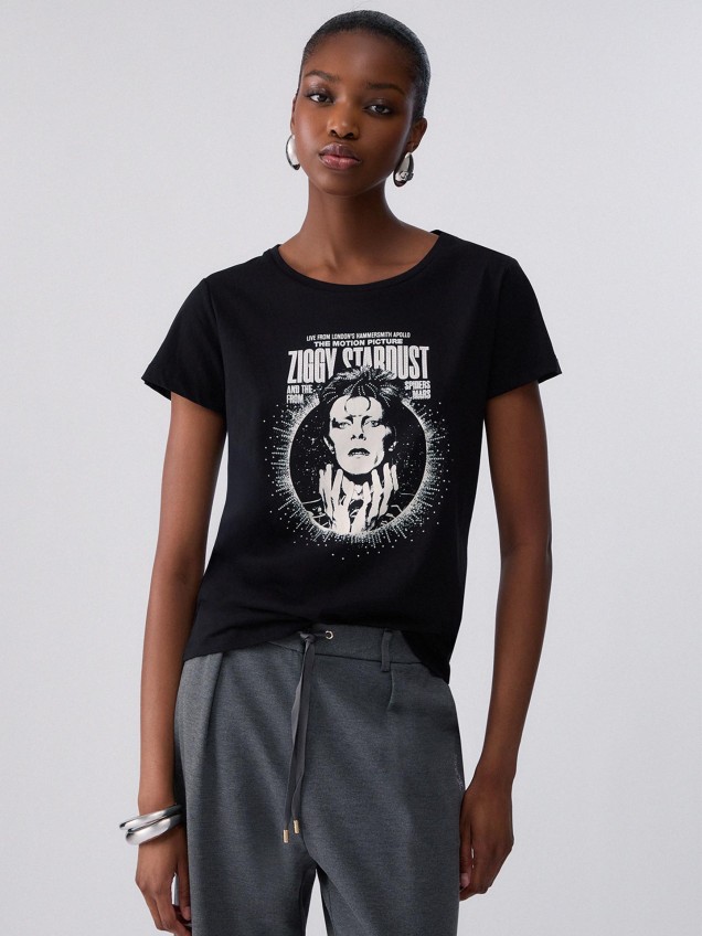 T-shirt com Estampado