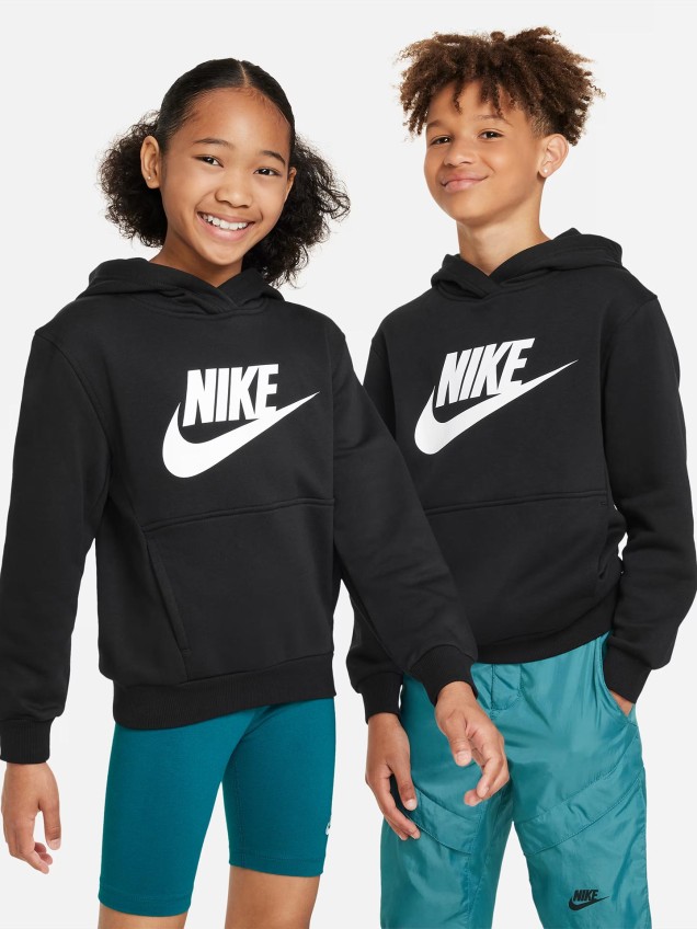 Sweatshirt com Capuz Sportswear Club Fleece