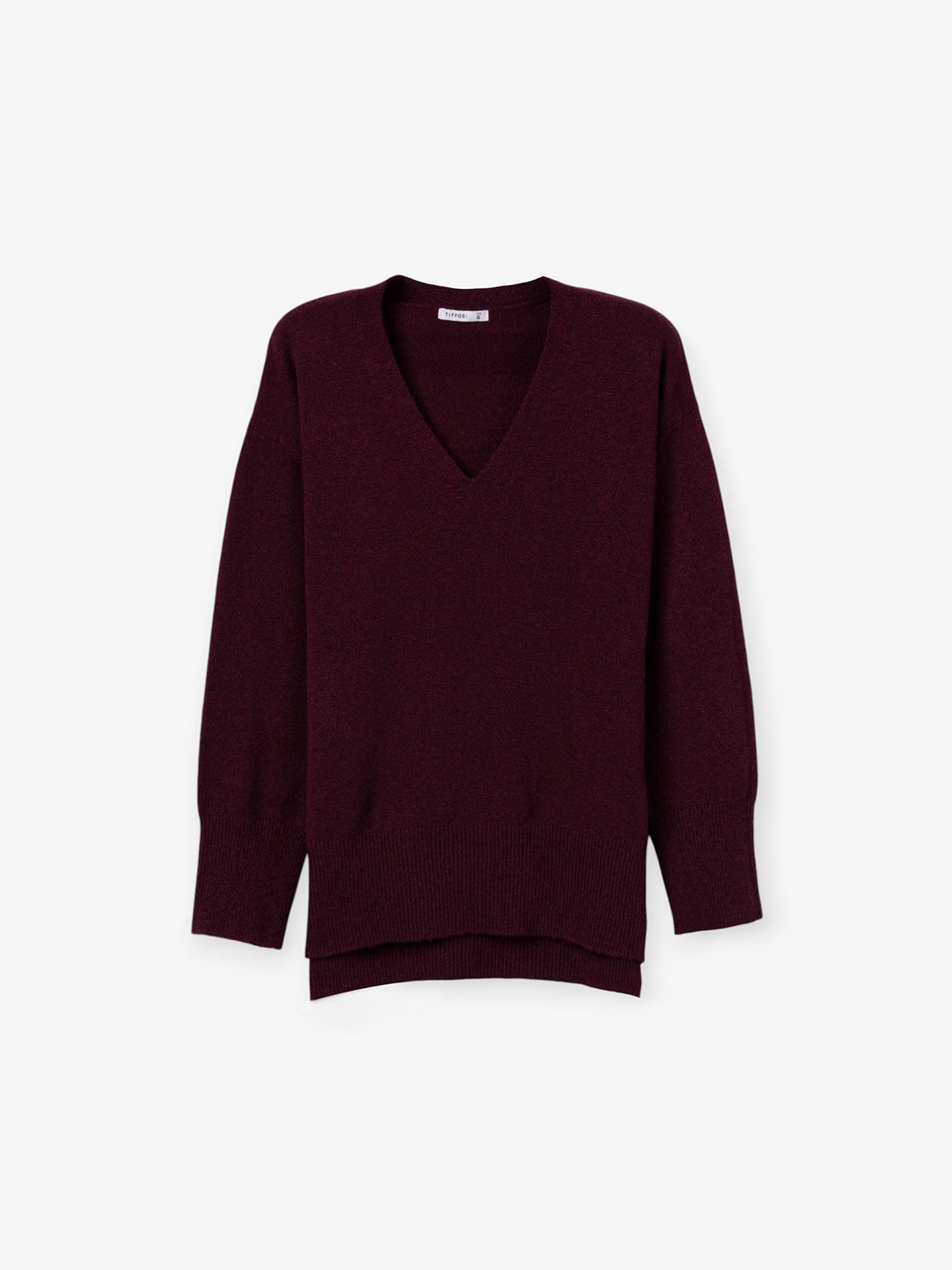 Camisola de Malha com Decote em V