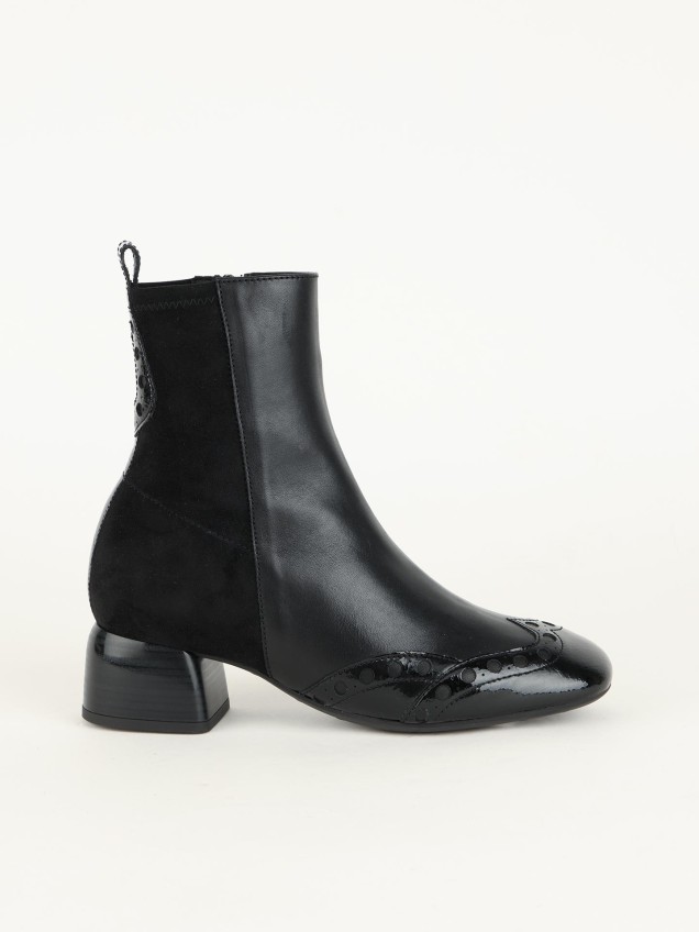 Botins com Salto de Bloco