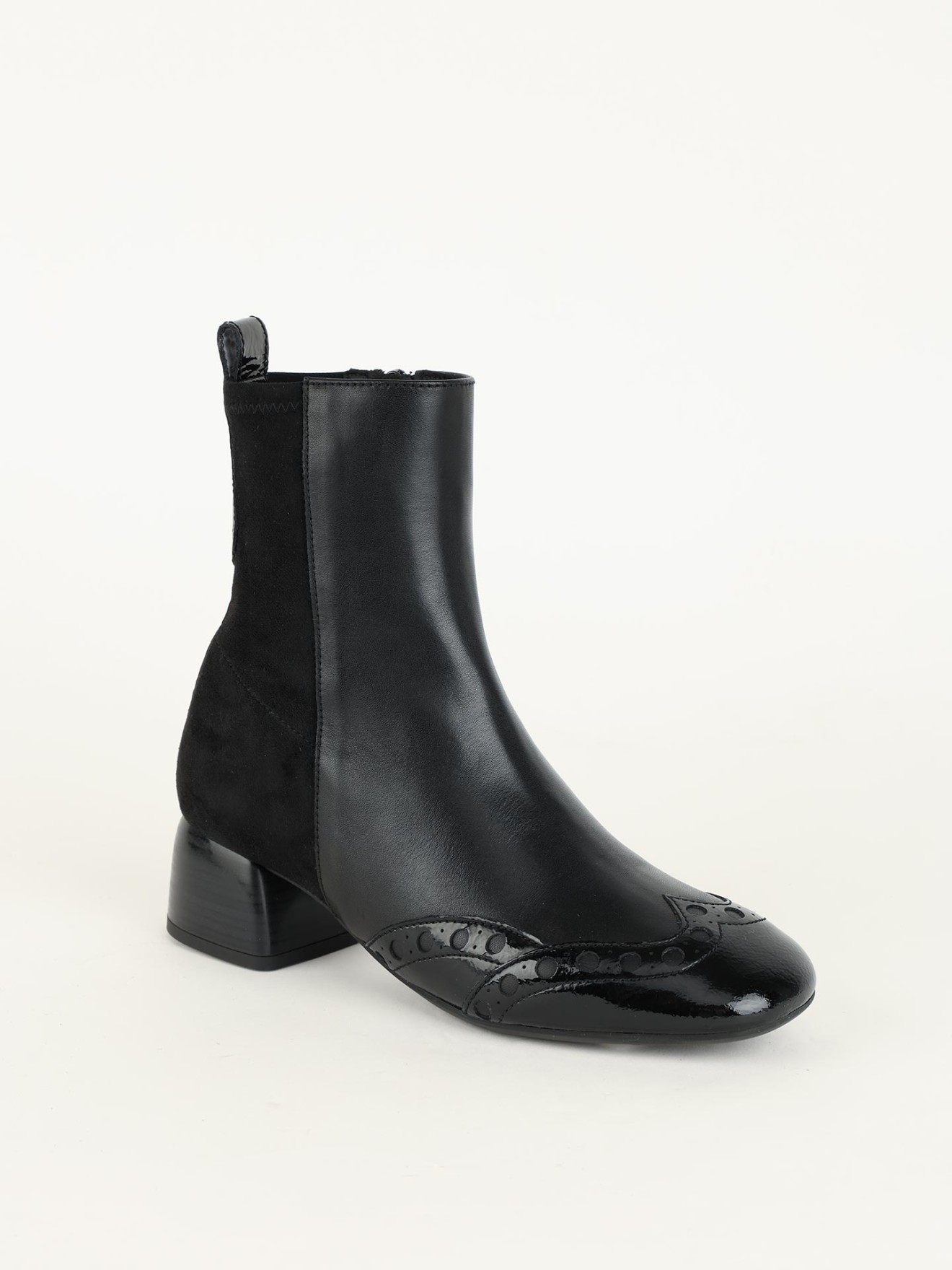 Botins com Salto de Bloco