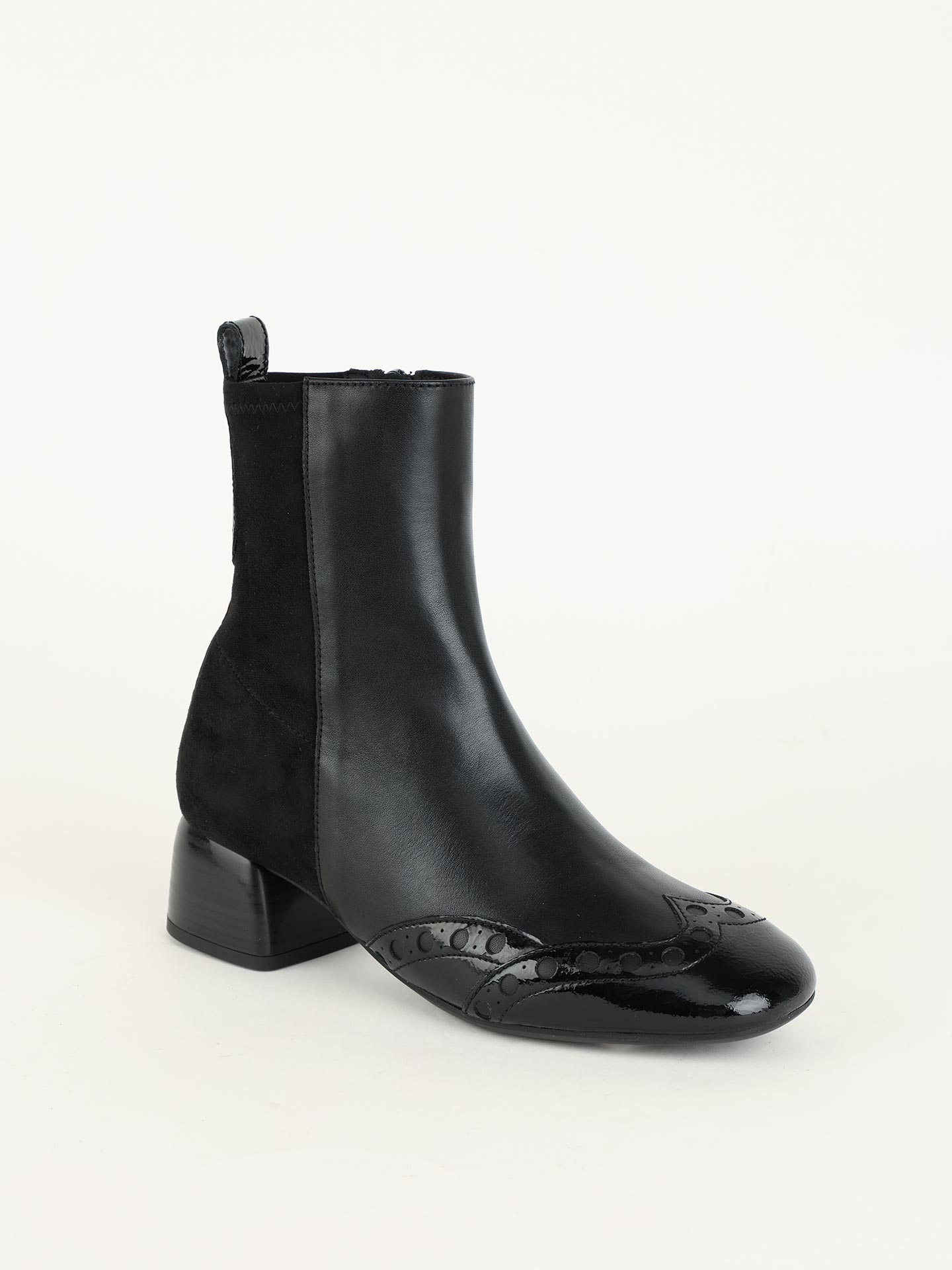 Botins com Salto de Bloco