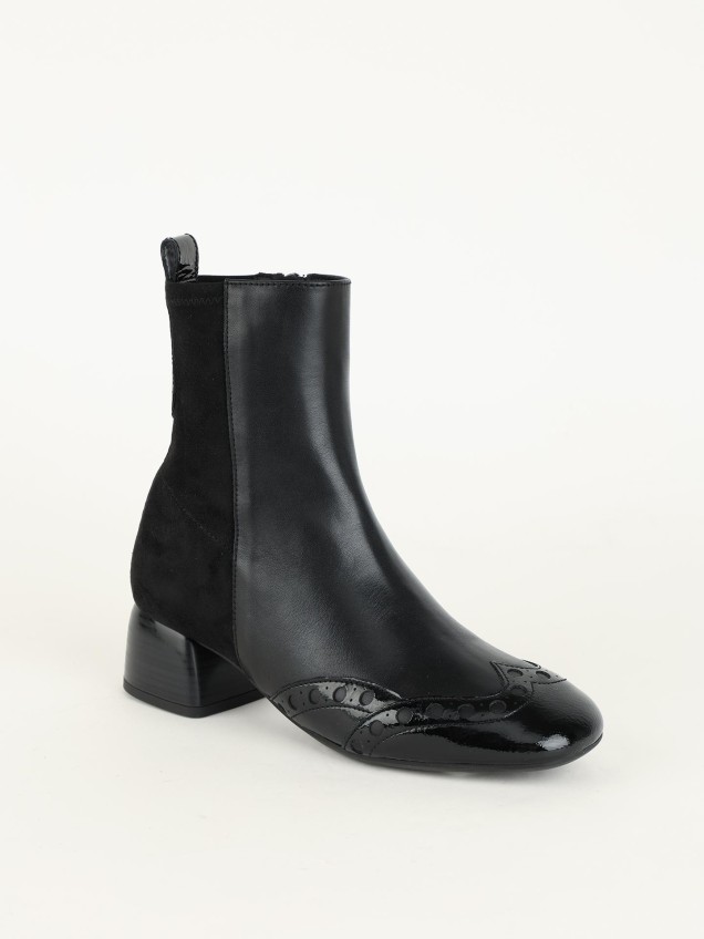 Botins com Salto de Bloco