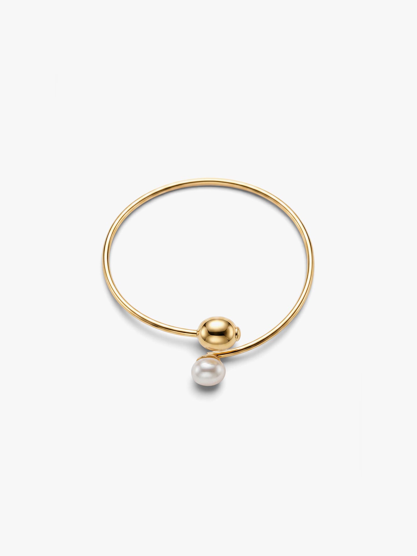 Pulseira R�gida com P�rola