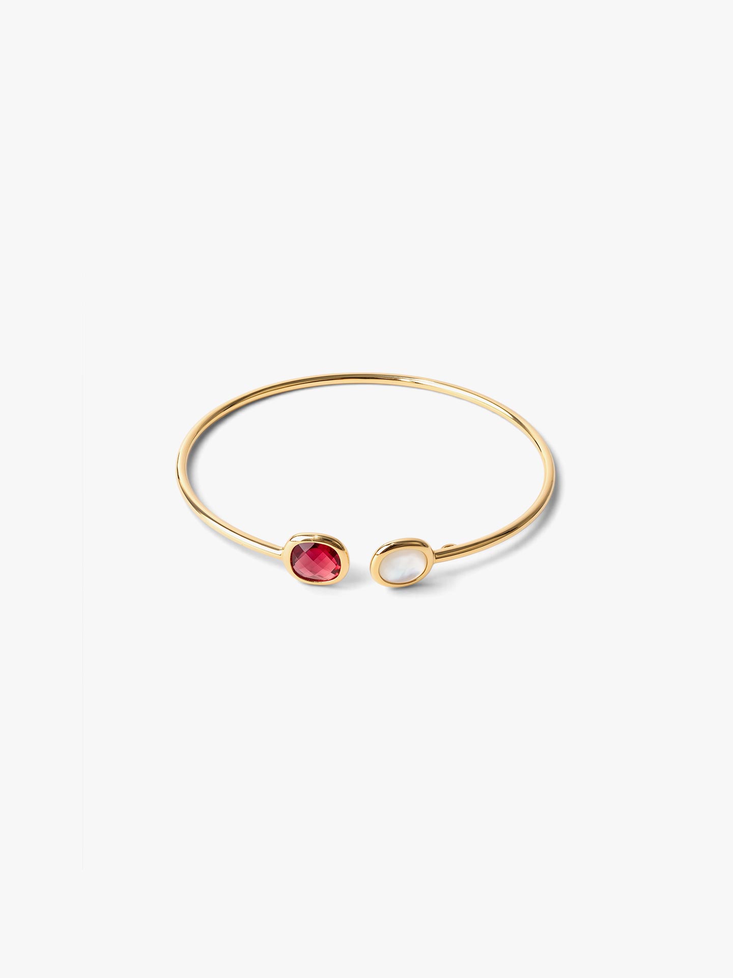 Pulseira Rígida com Pedras