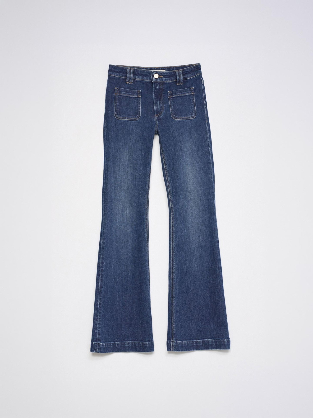 Calças de Ganga Destiny Push Up Flare