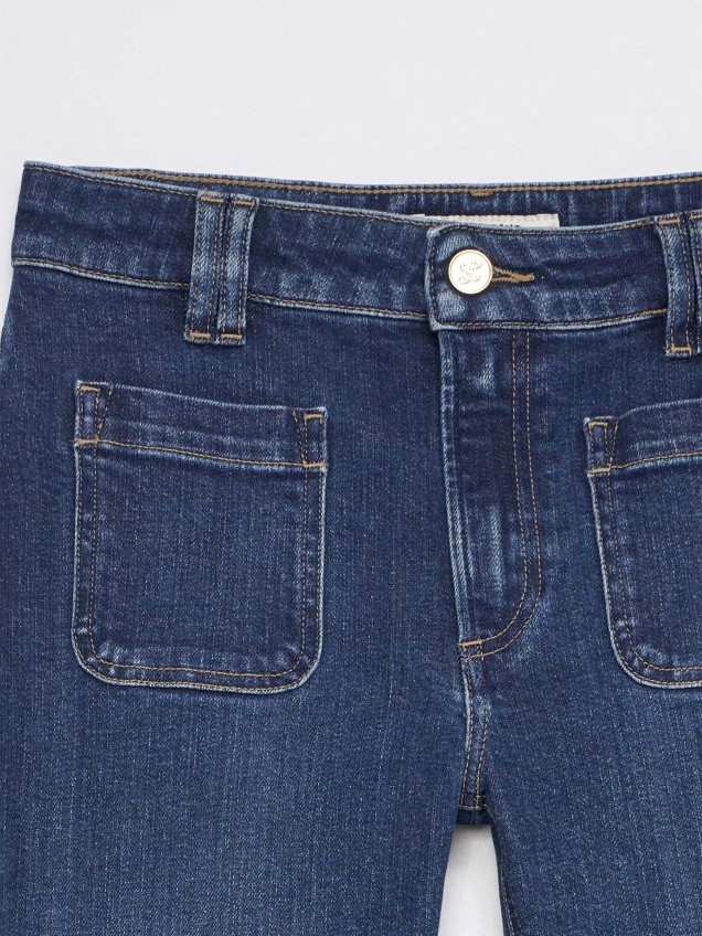 Calças de Ganga Destiny Push Up Flare