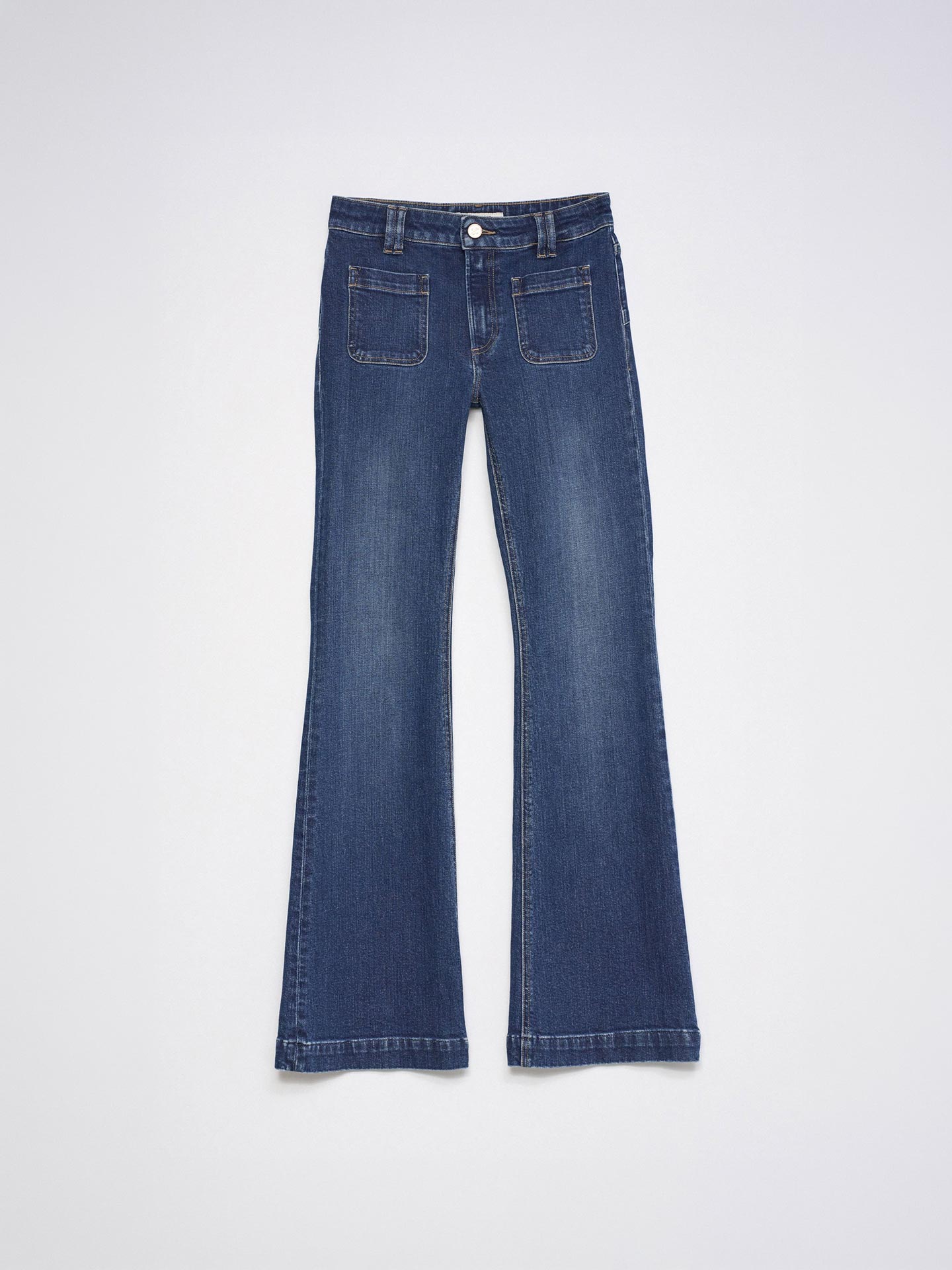 Calças de Ganga Destiny Push Up Flare