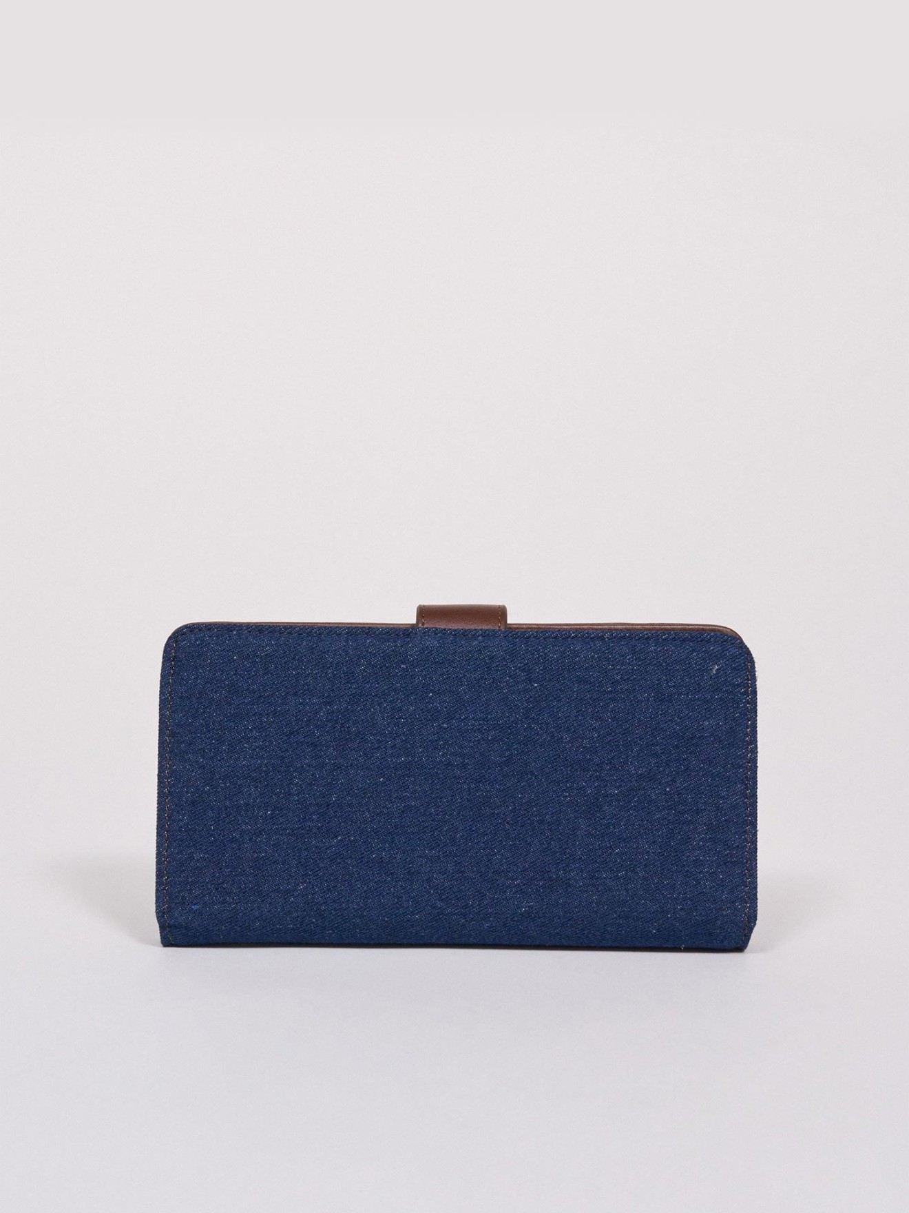 Porta-moedas em Denim e Polipele