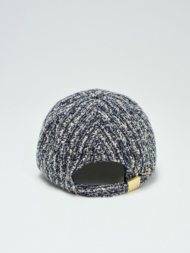 Boné em Tweed
