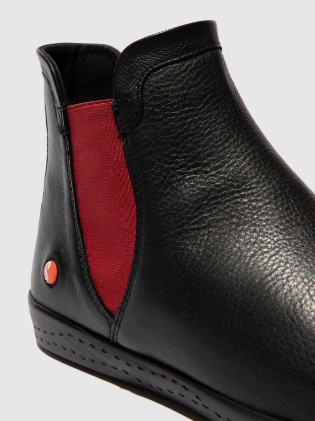 Botins Chelsea em Pele