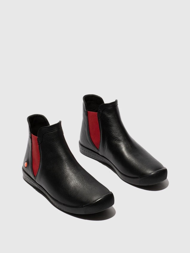 Botins Chelsea em Pele