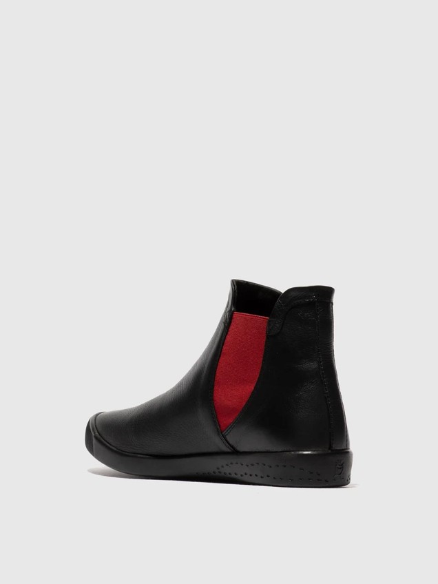 Botins Chelsea em Pele