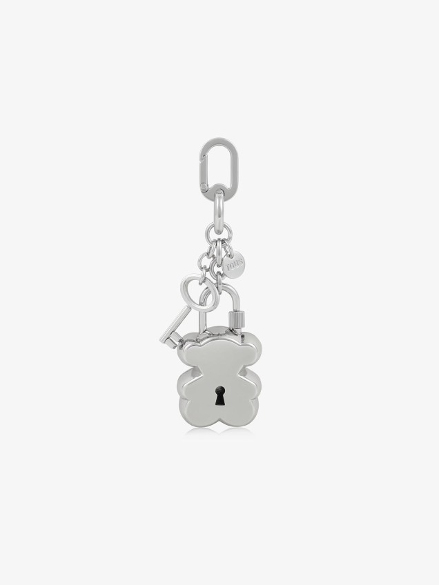 Porta-chaves com Urso e Chave Bear Lock
