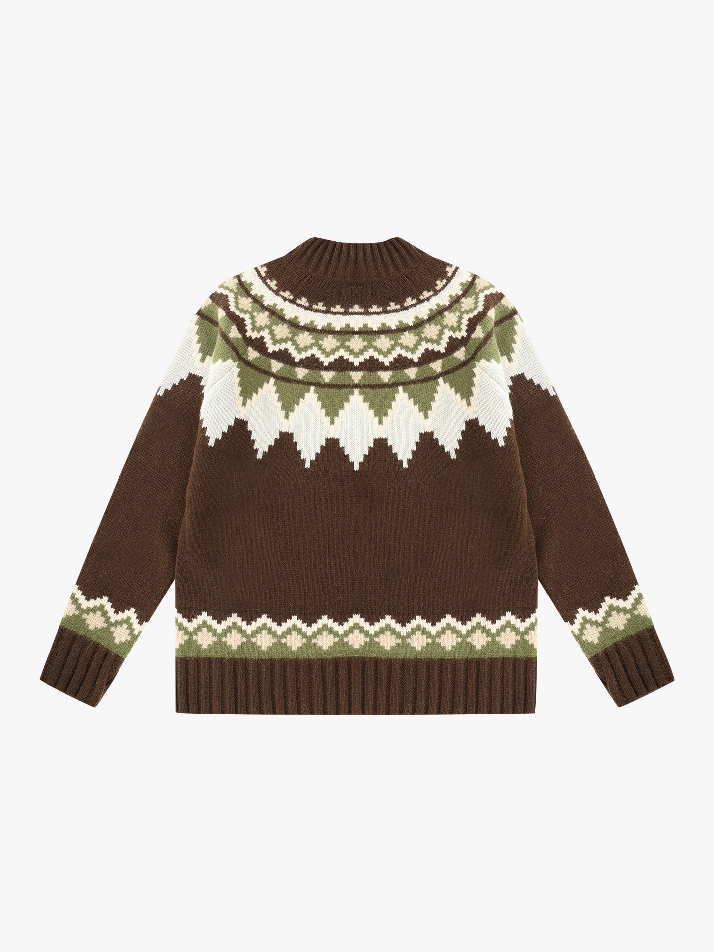 Camisola de Malha com Decote Rente
