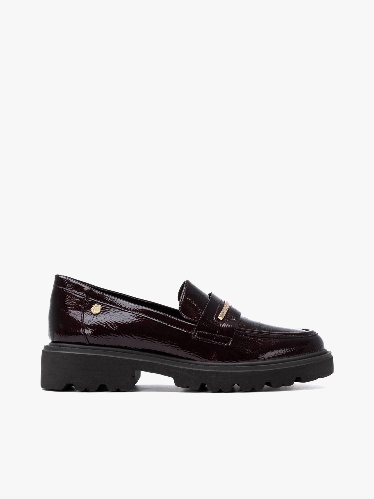 Mocassins em Verniz