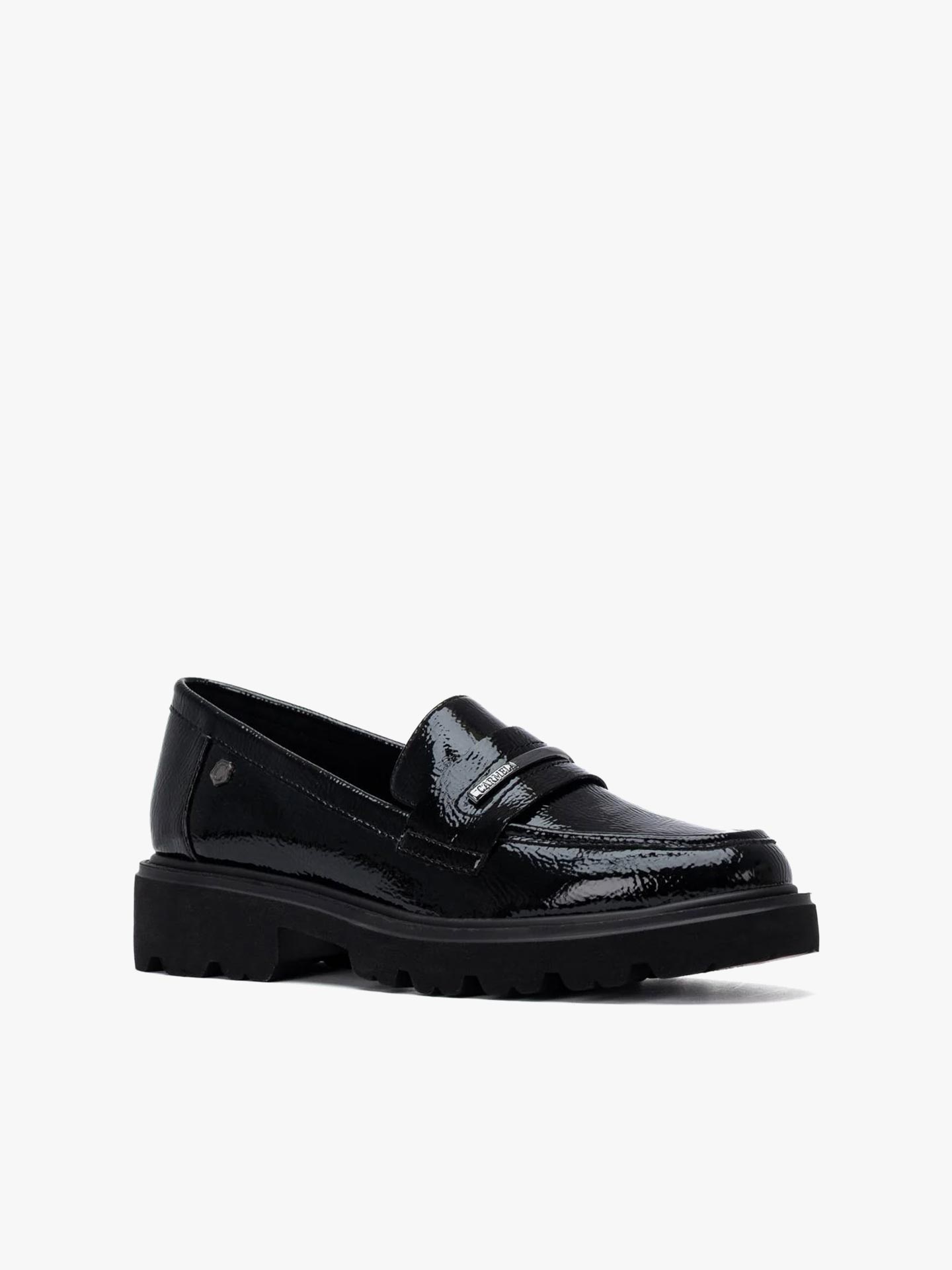 Mocassins em Verniz