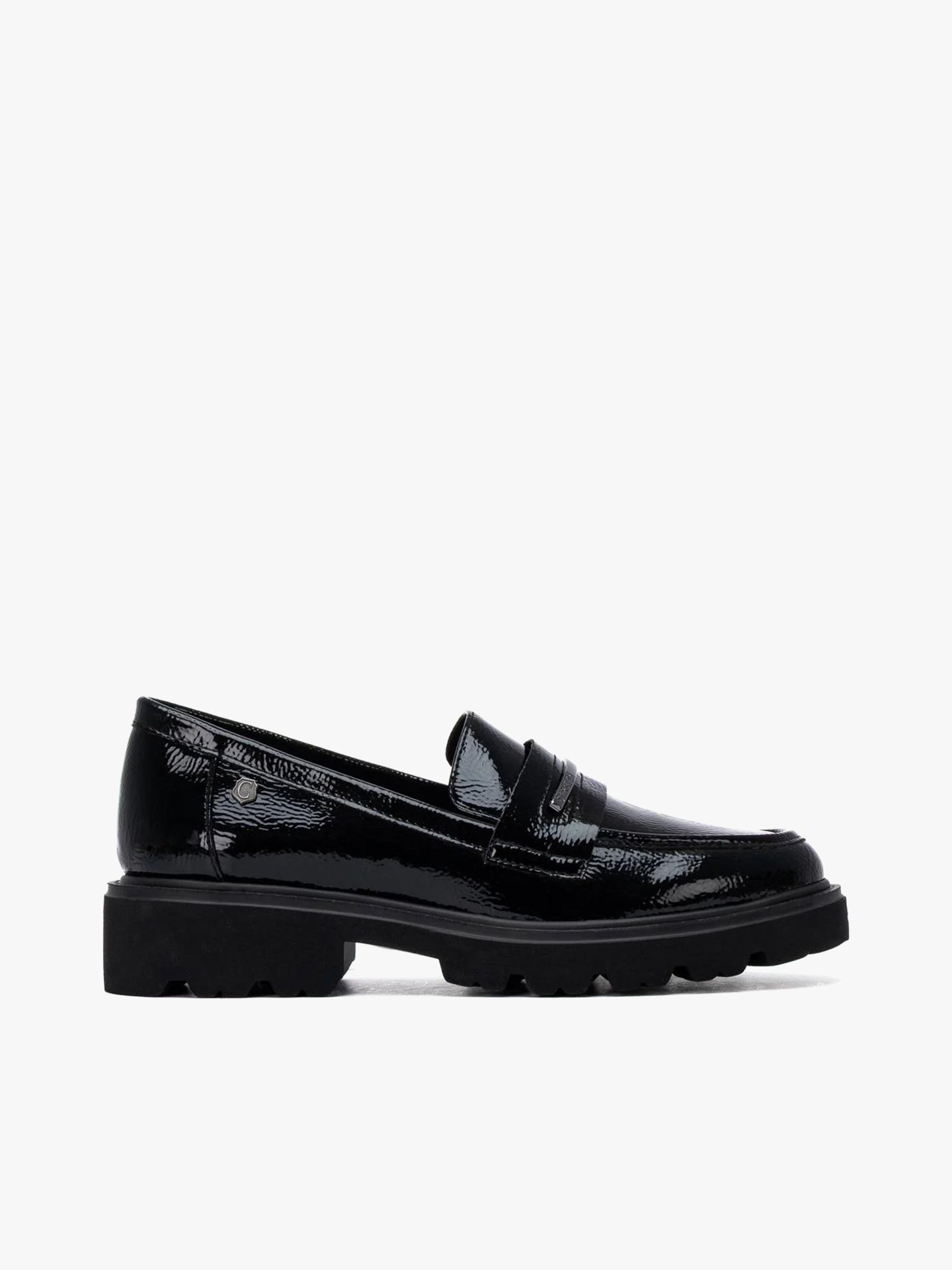 Mocassins em Verniz