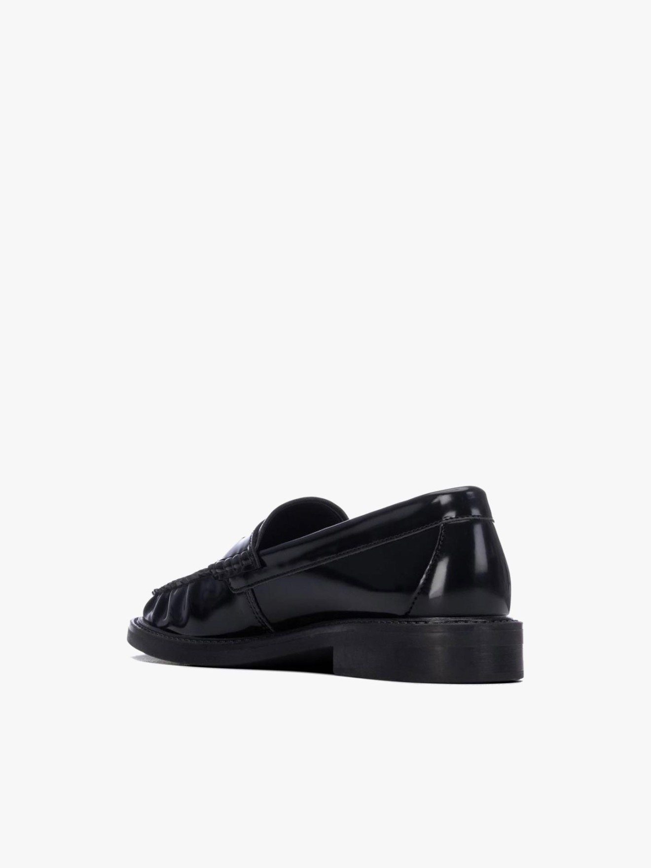 Mocassins com Efeito Brilhante