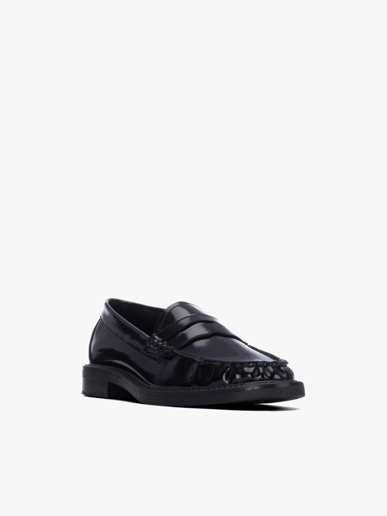Mocassins com Efeito Brilhante