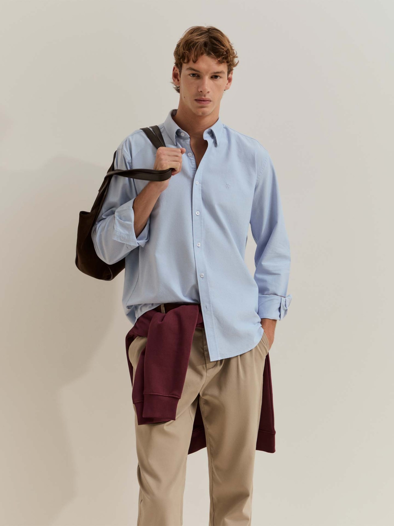 Camisa Oxford Regular Fit
