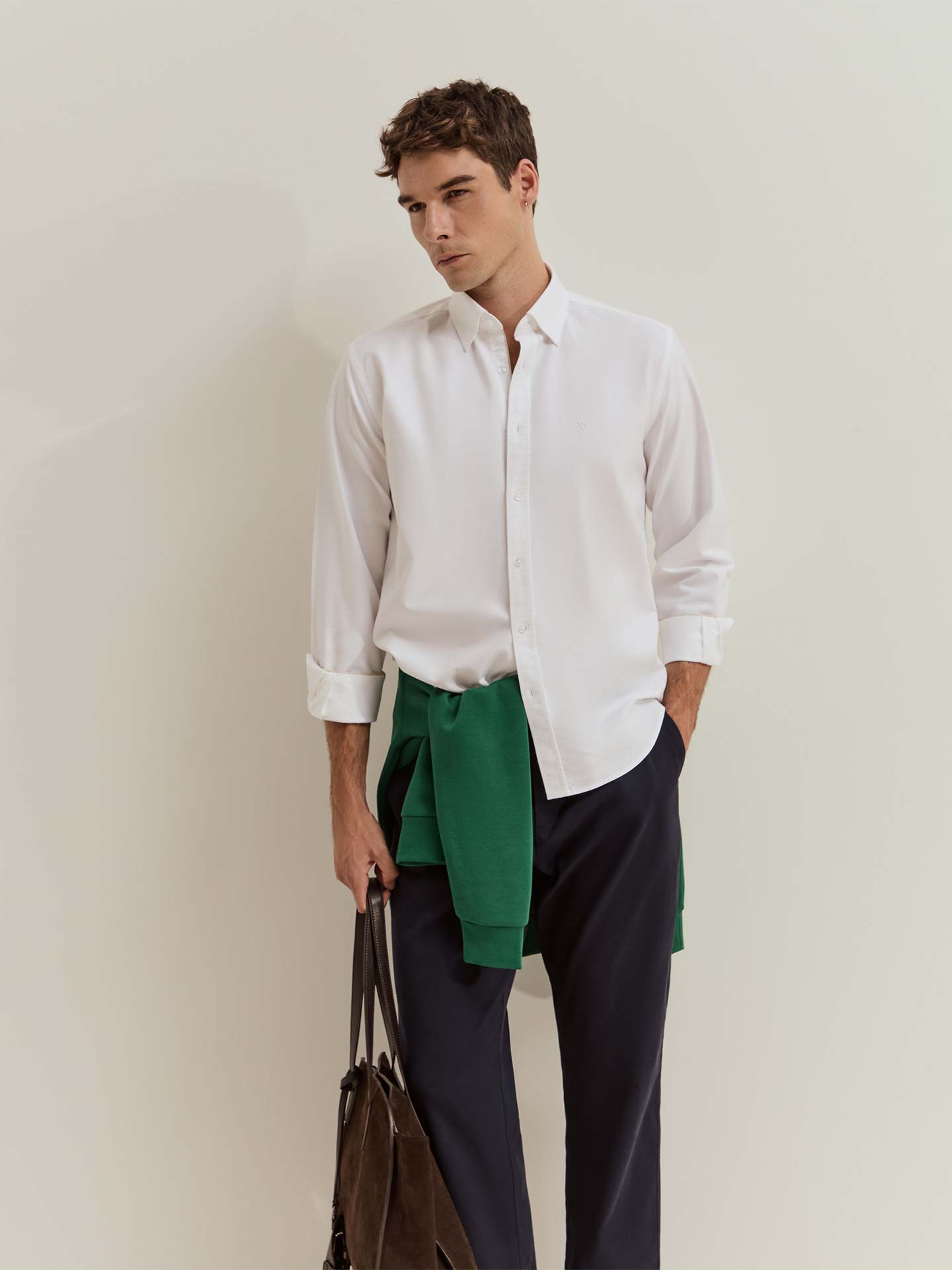 Camisa Oxford Regular Fit