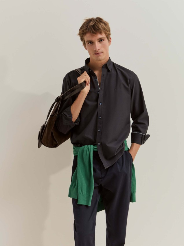 Camisa Oxford Regular Fit