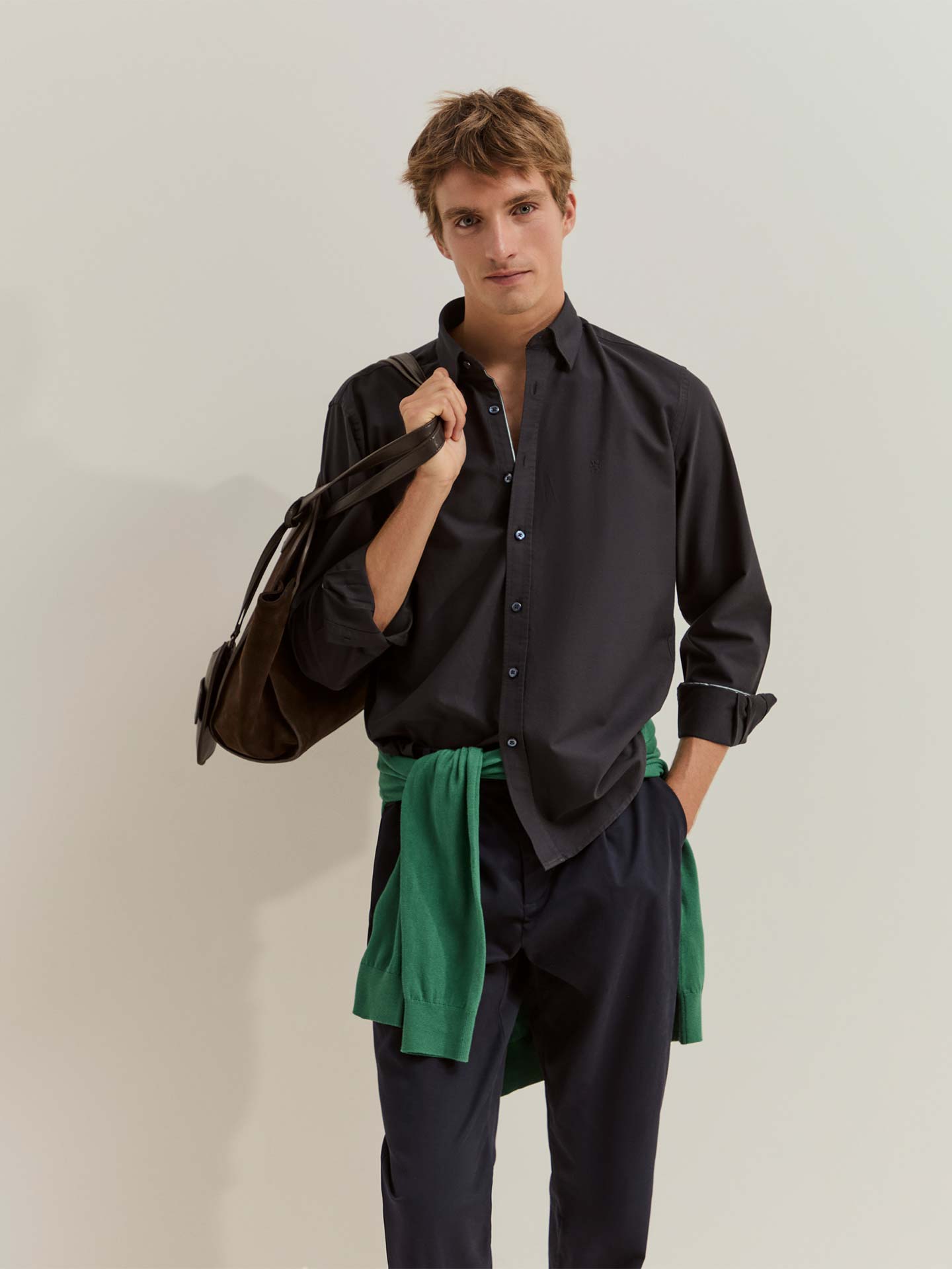 Camisa Oxford Regular Fit