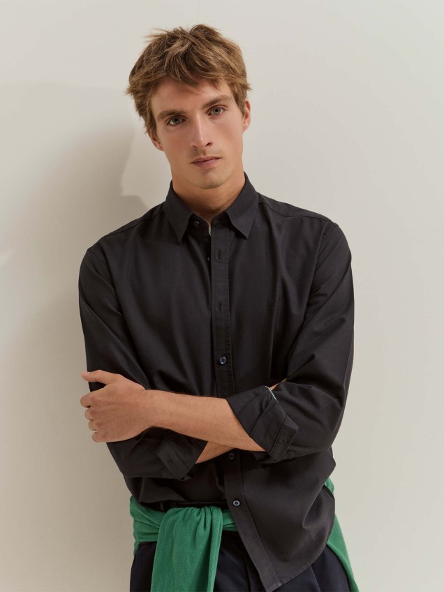 Camisa Oxford Regular Fit