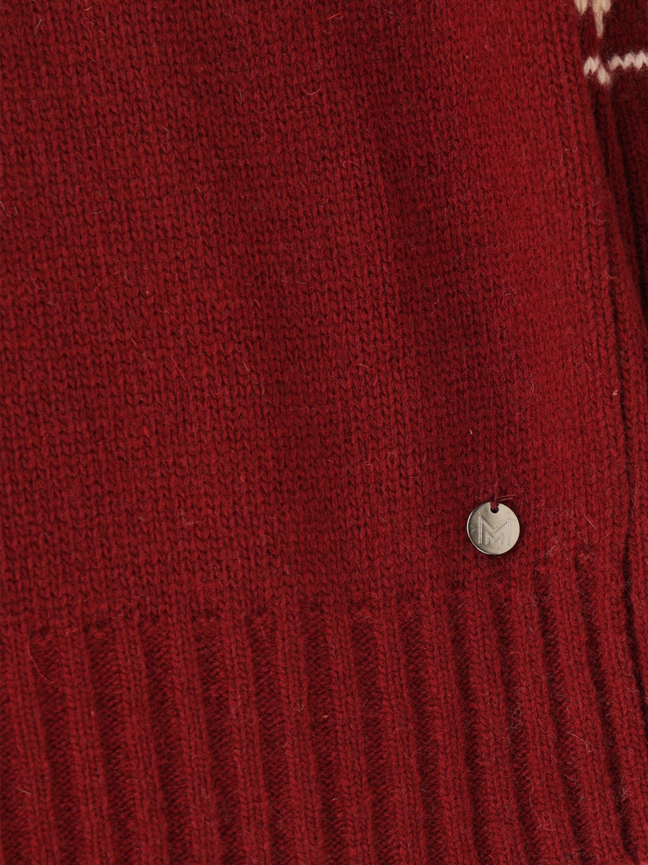 Camisola de Malha com Decote Rente