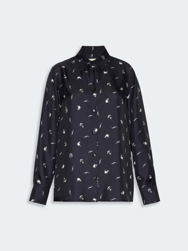 Camisa com Padrão WKDPAVIDO