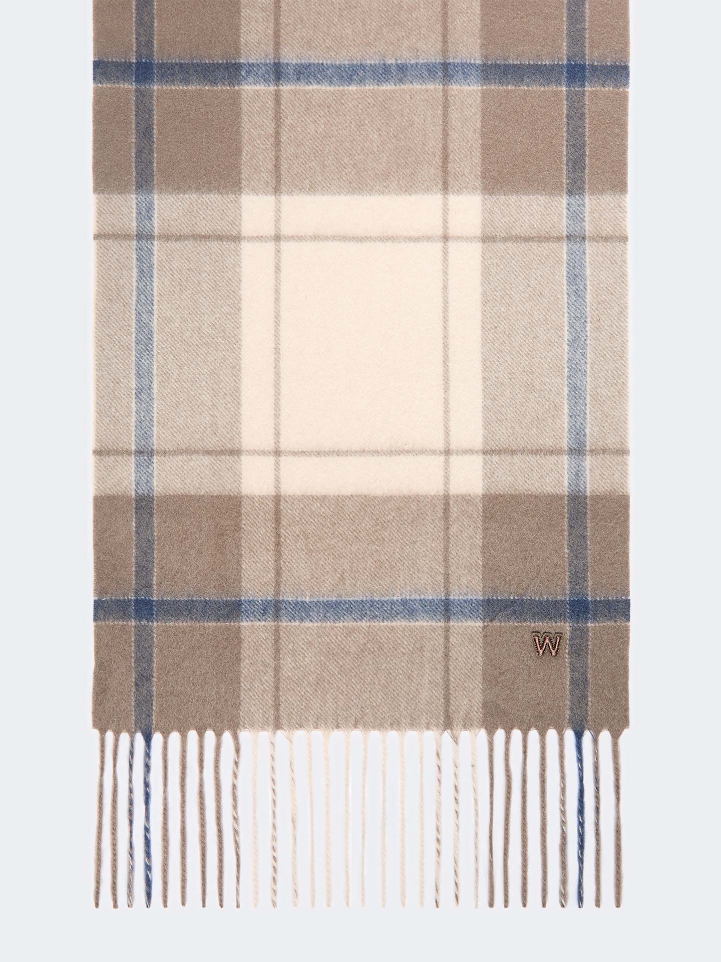Cachecol com Padrão Tartan WKACATONE