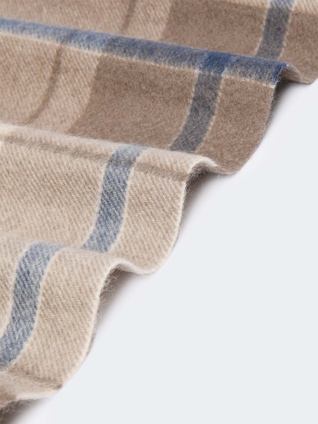 Cachecol com Padrão Tartan WKACATONE