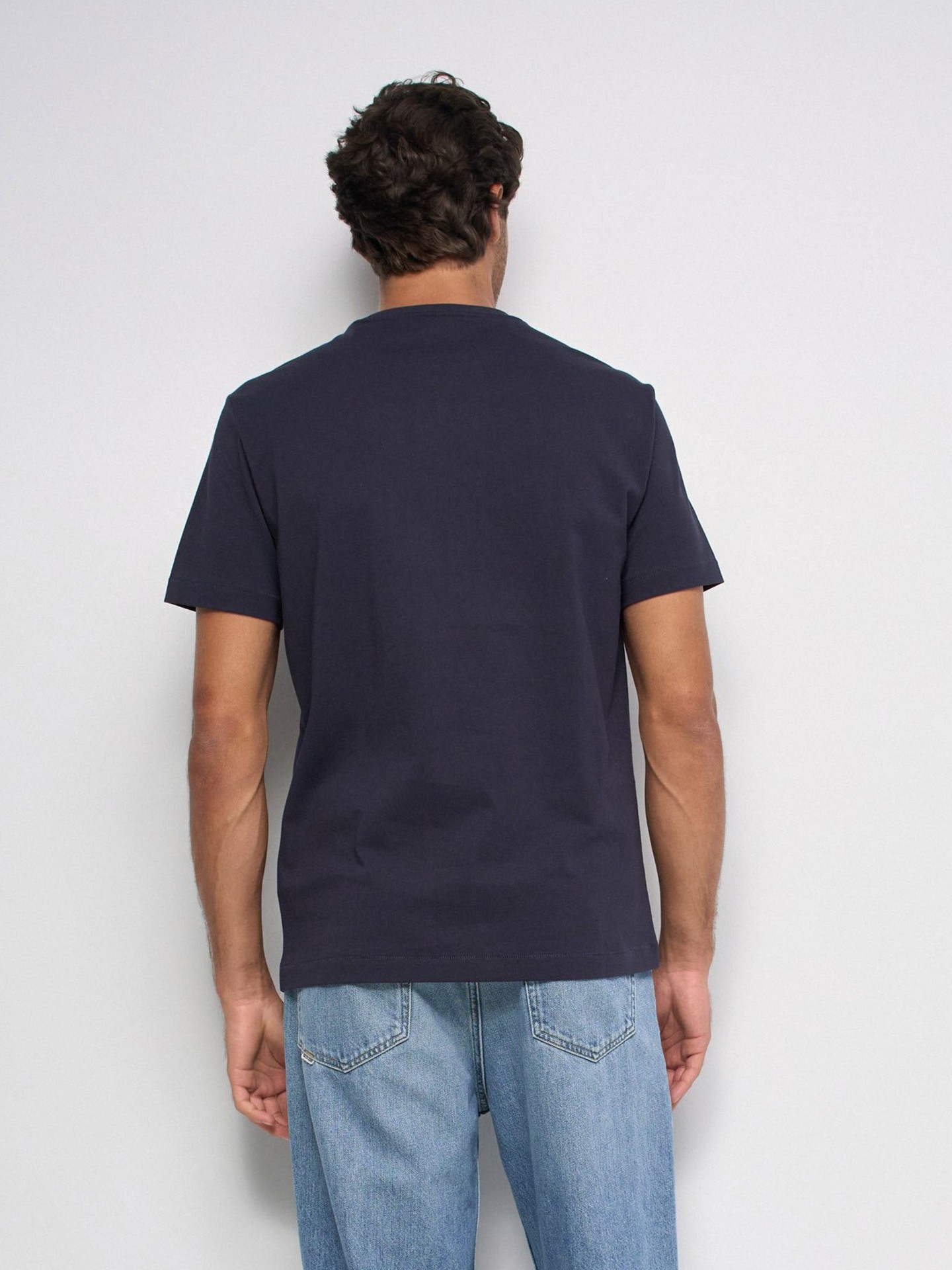 T-shirt Slim Fit com Estampado