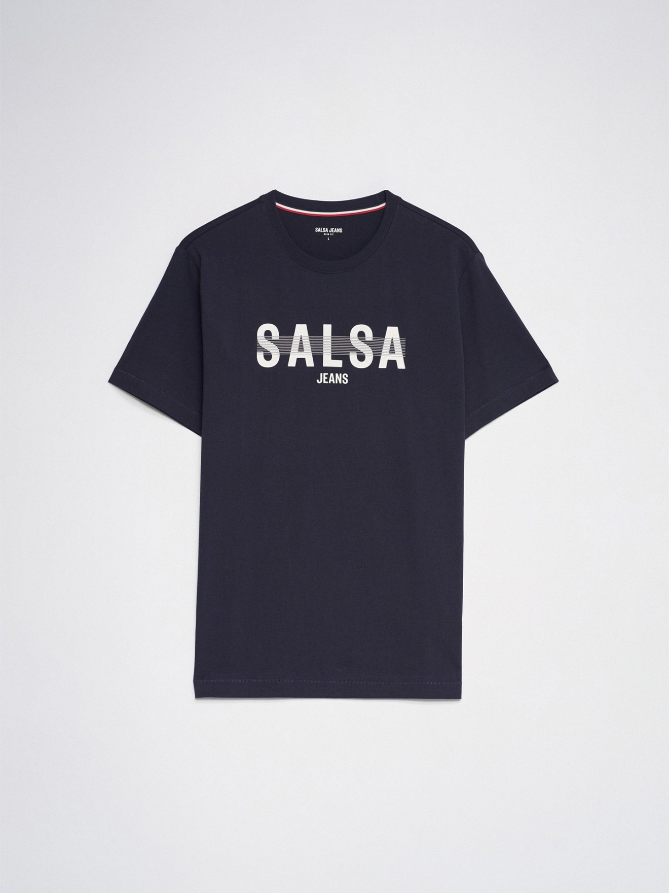 T-shirt Slim Fit com Estampado