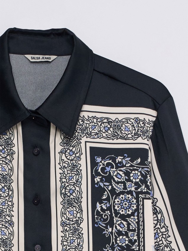 Camisa Regular Fit com Padrão