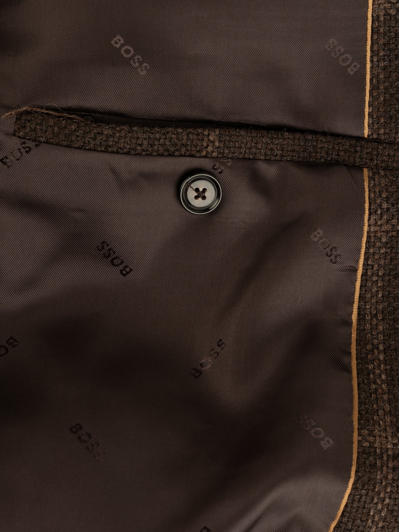 Blazer Slim Fit com Padr�o de Xadrez
