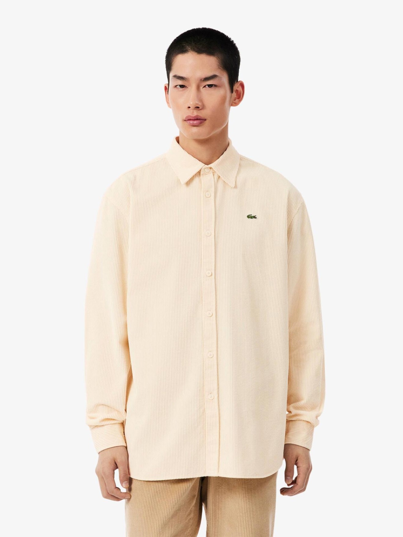 Camisa Regular Fit em Bombazina