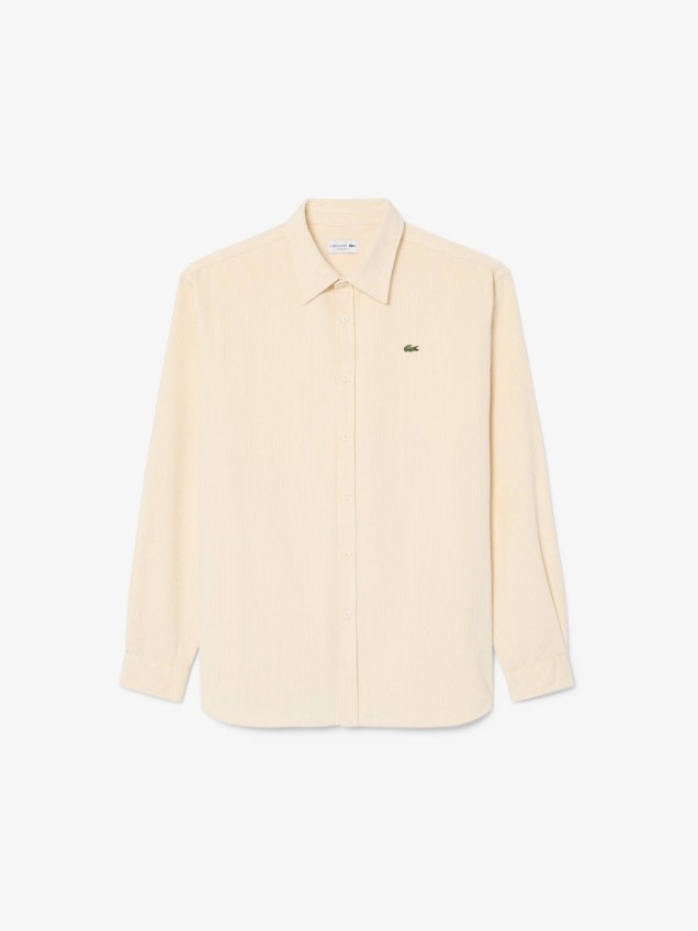 Camisa Regular Fit em Bombazina