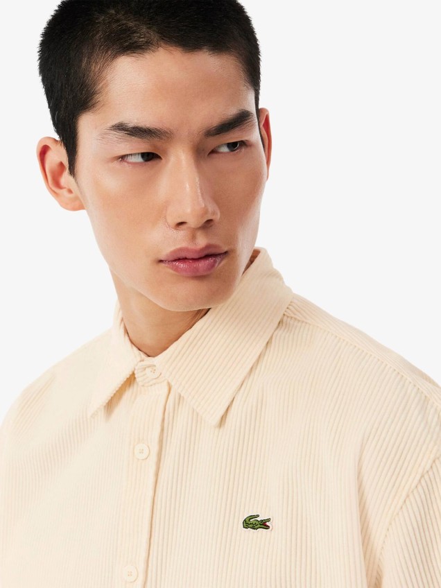 Camisa Regular Fit em Bombazina