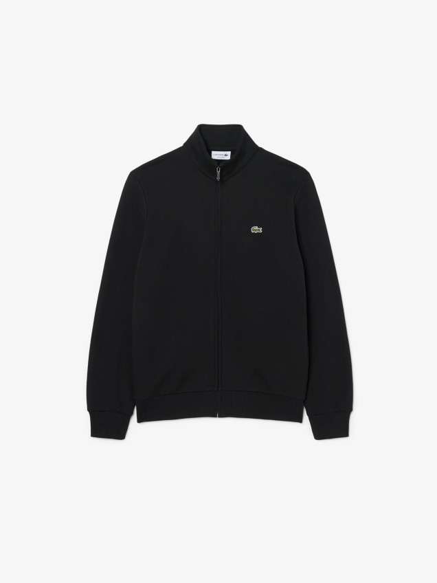 Sweatshirt de Felpa com Fecho de Correr