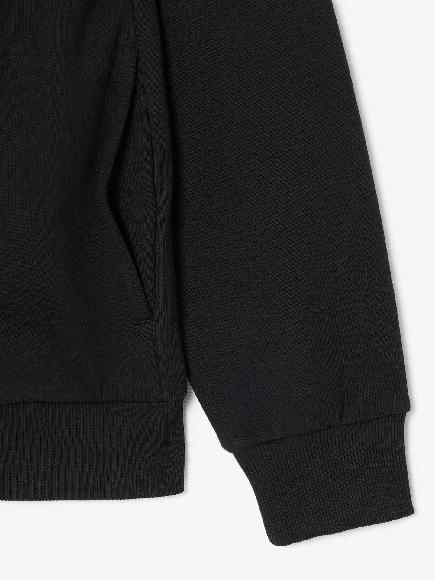 Sweatshirt de Felpa com Fecho de Correr
