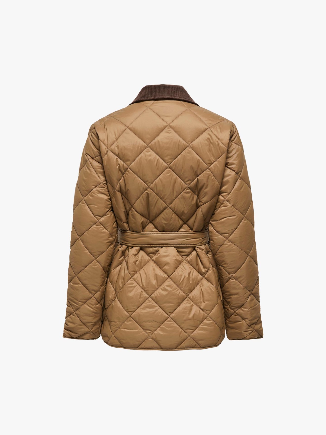 Parka Acolchoada com Cinto