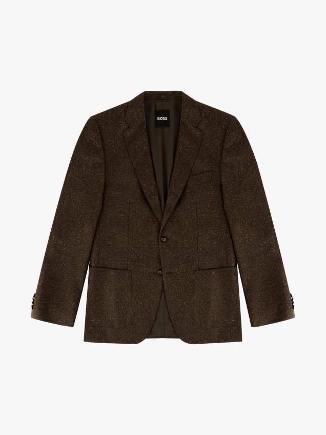 Blazer Texturado com Dois Bot�es