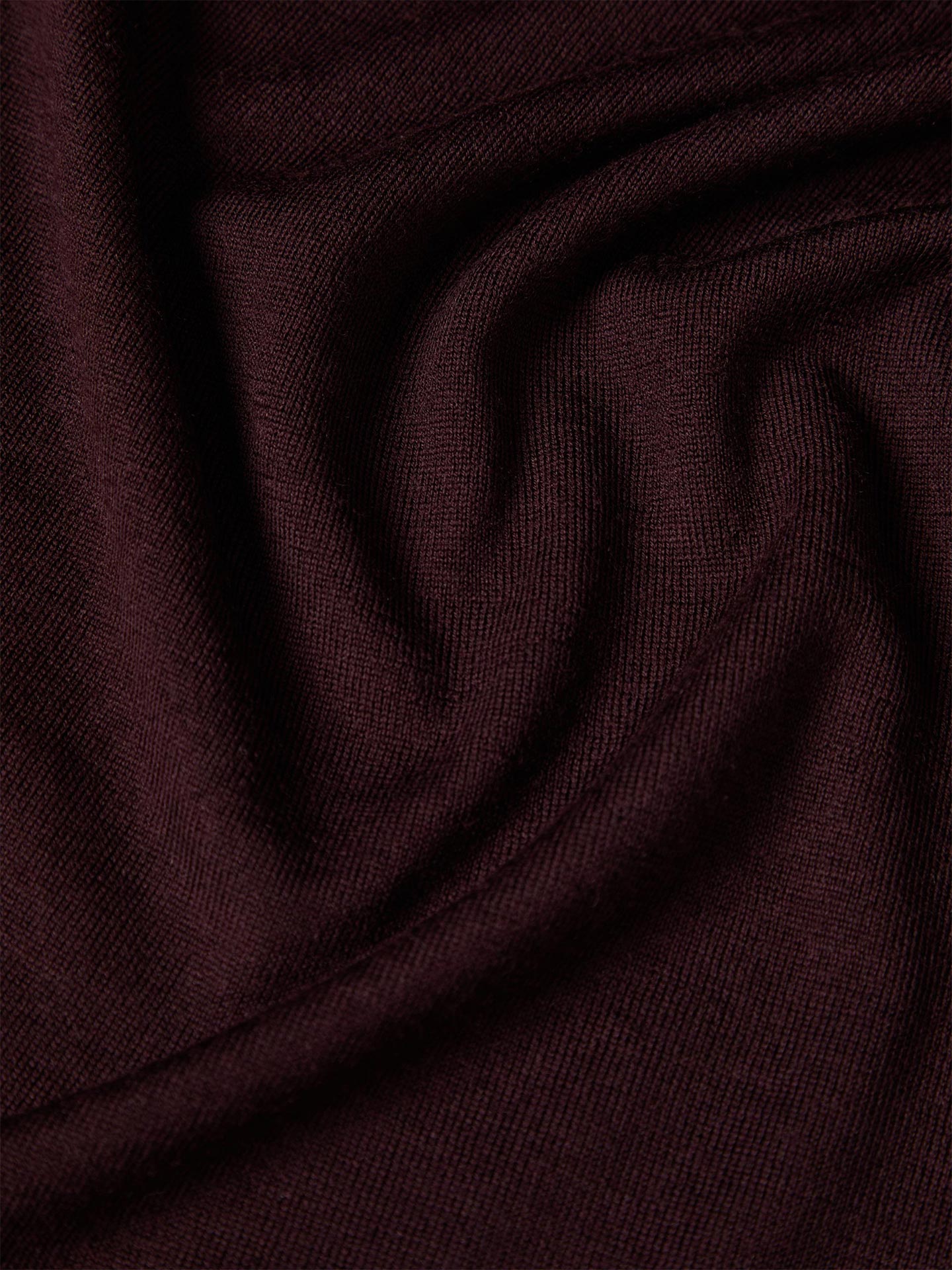Camisola em Lã com Decote em V