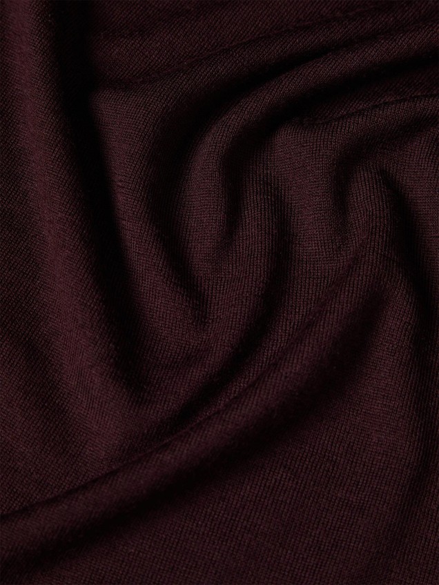Camisola em Lã com Decote em V